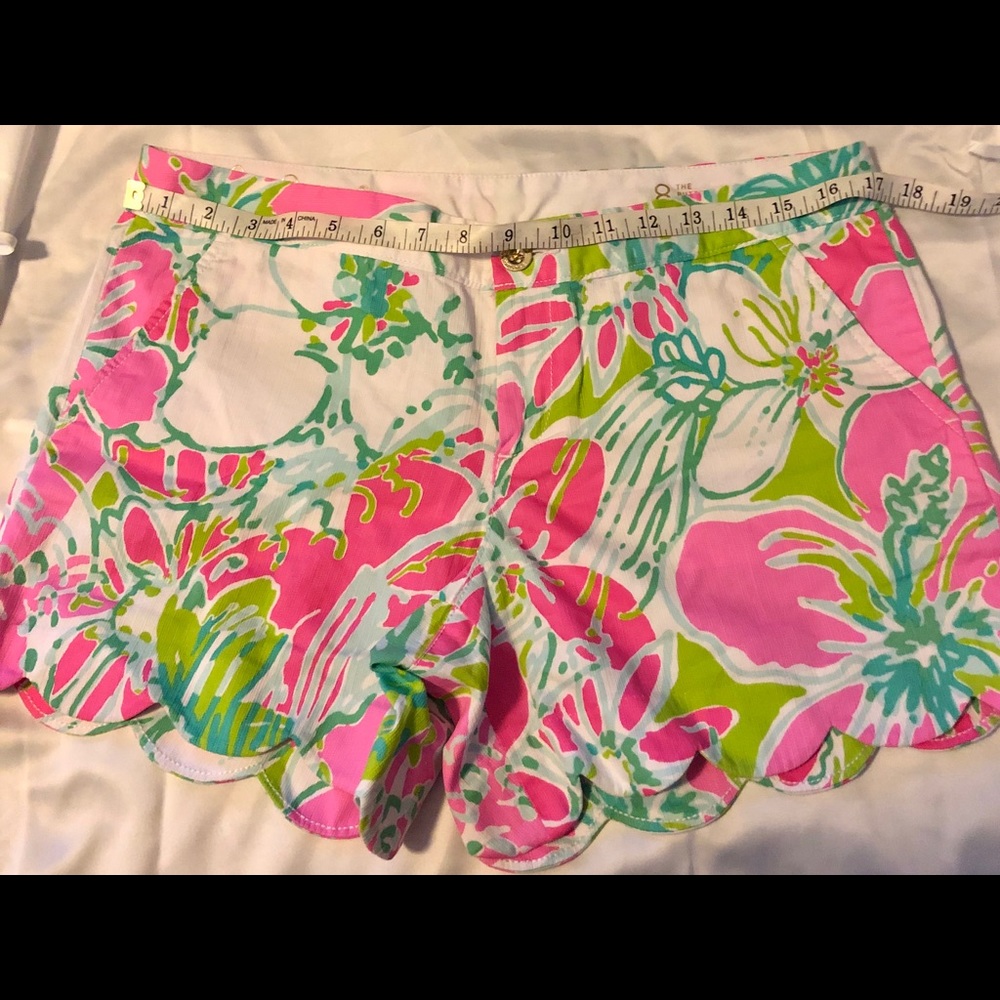 NWOT Lilly Pulitzer Buttercup Shorts-Flamingo Pink